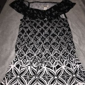NWOT WHBM Ladies swimsuit cover up or mini dress